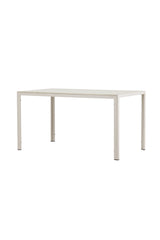Mirko Outdoor - Esstisch rechteckig - beige/Aluminum - Outdoor - Esstische (rechteckig) - ALVAHOME