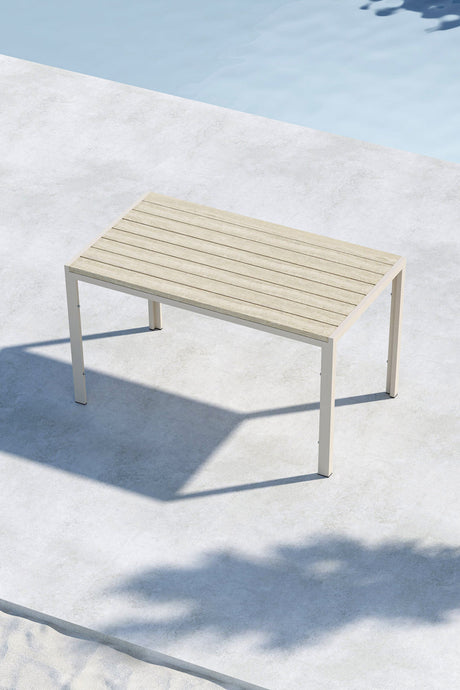 Mirko Outdoor - Esstisch rechteckig - beige/Aluminum - Outdoor - Esstische (rechteckig) - ALVAHOME