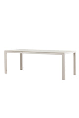 Mirko Outdoor - Esstisch rechteckig - beige/Aluminum - Outdoor - Esstische (rechteckig) - ALVAHOME