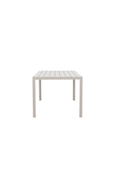 Mirko Outdoor - Esstisch rechteckig - beige/Aluminum - Outdoor - Esstische (rechteckig) - ALVAHOME