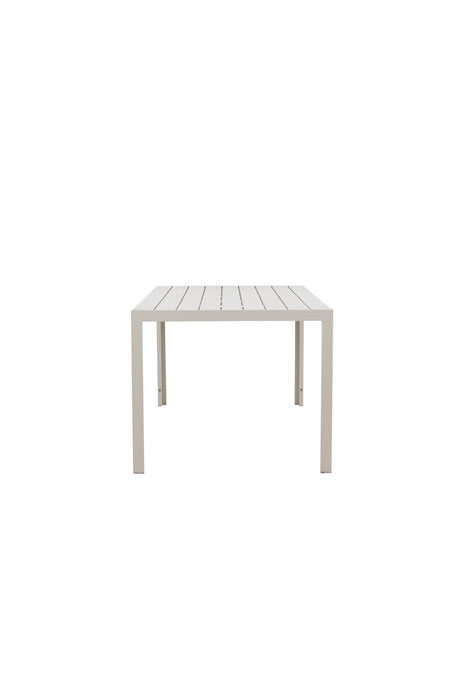 Mirko Outdoor - Esstisch rechteckig - beige/Aluminum - Outdoor - Esstische (rechteckig) - ALVAHOME