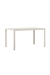 Mirko Outdoor - Esstisch rechteckig - beige/Aluminum - Outdoor - Esstische (rechteckig) - ALVAHOME