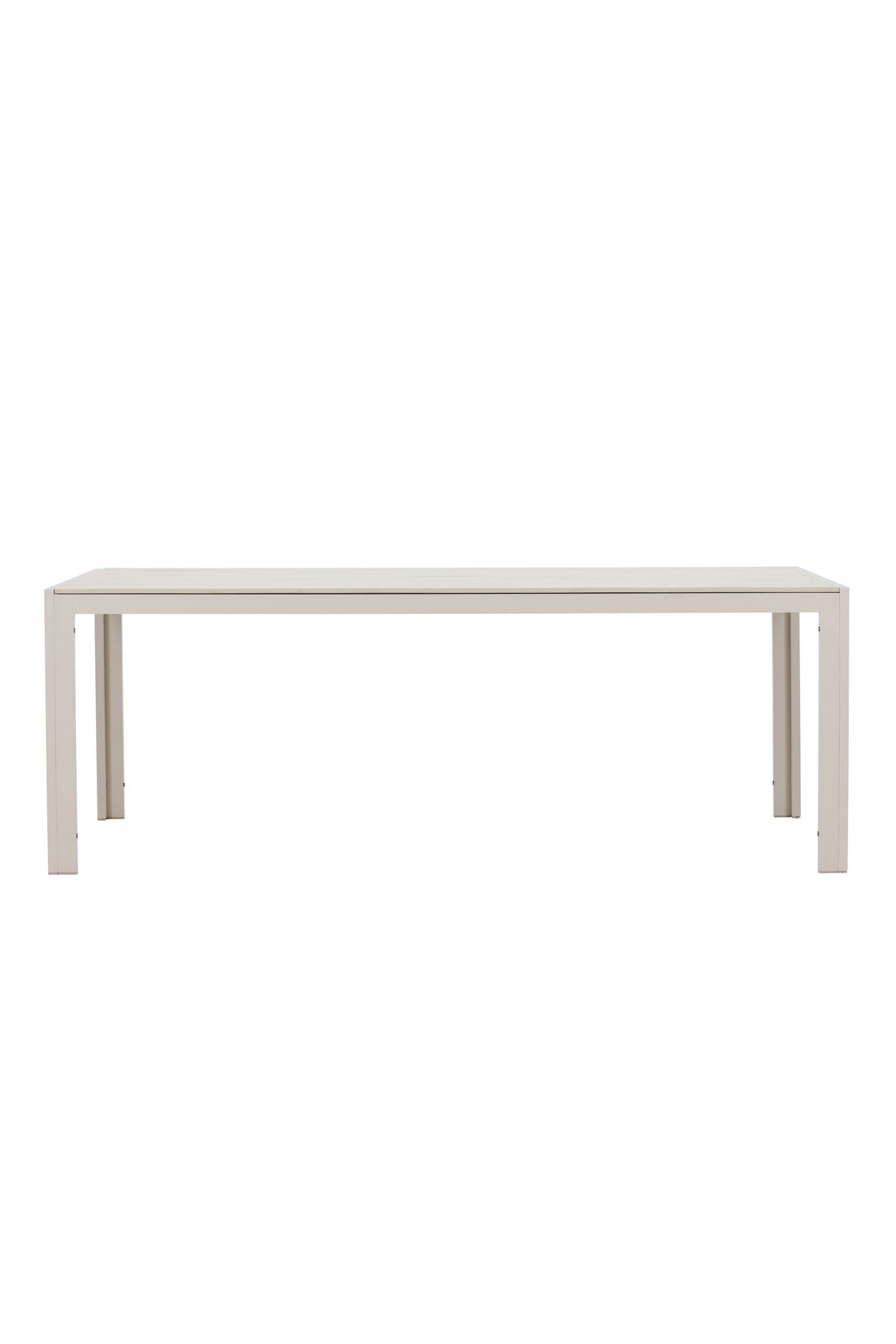 Mirko Outdoor - Esstisch rechteckig - beige/Aluminum - Outdoor - Esstische (rechteckig) - ALVAHOME