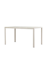 Mirko Outdoor - Esstisch rechteckig - beige/Aluminum - Outdoor - Esstische (rechteckig) - ALVAHOME