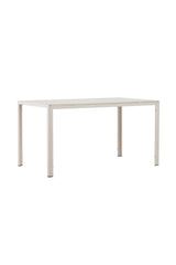 Mirko Outdoor - Esstisch rechteckig - beige/Aluminum - Outdoor - Esstische (rechteckig) - ALVAHOME