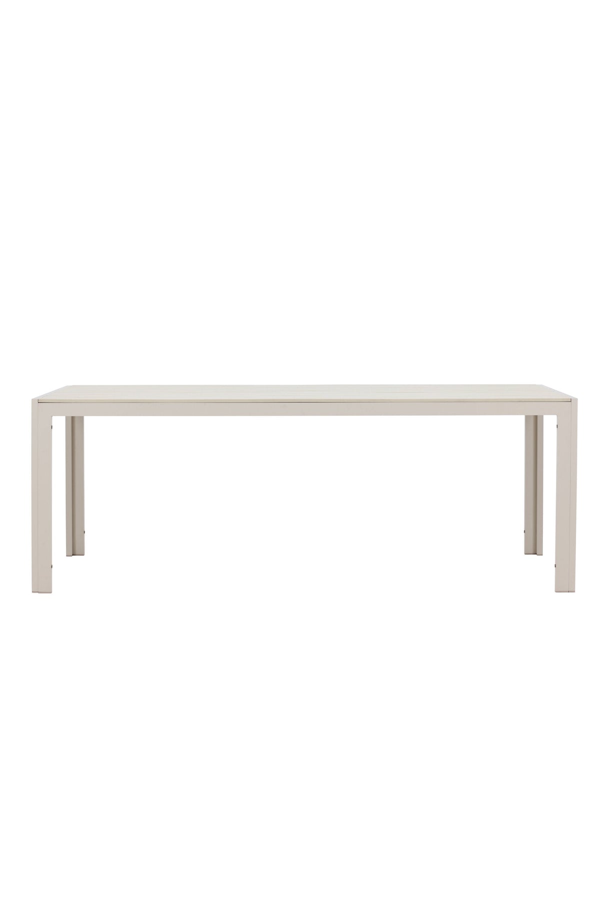 Mirko Outdoor - Esstisch rechteckig - beige/Aluminum - Outdoor - Esstische (rechteckig) - ALVAHOME