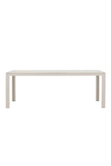 Mirko Outdoor - Esstisch rechteckig - beige/Aluminum - Outdoor - Esstische (rechteckig) - ALVAHOME