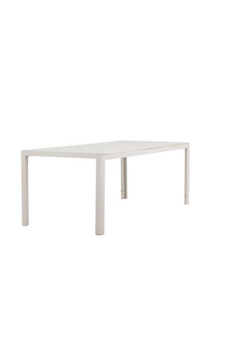 Mirko Outdoor - Esstisch rechteckig - beige/Aluminum - Outdoor - Esstische (rechteckig) - ALVAHOME