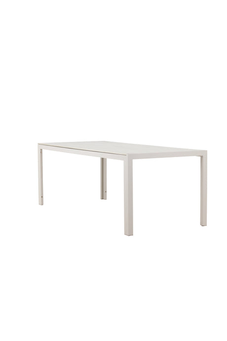 Mirko Outdoor - Esstisch rechteckig - beige/Aluminum - Outdoor - Esstische (rechteckig) - ALVAHOME