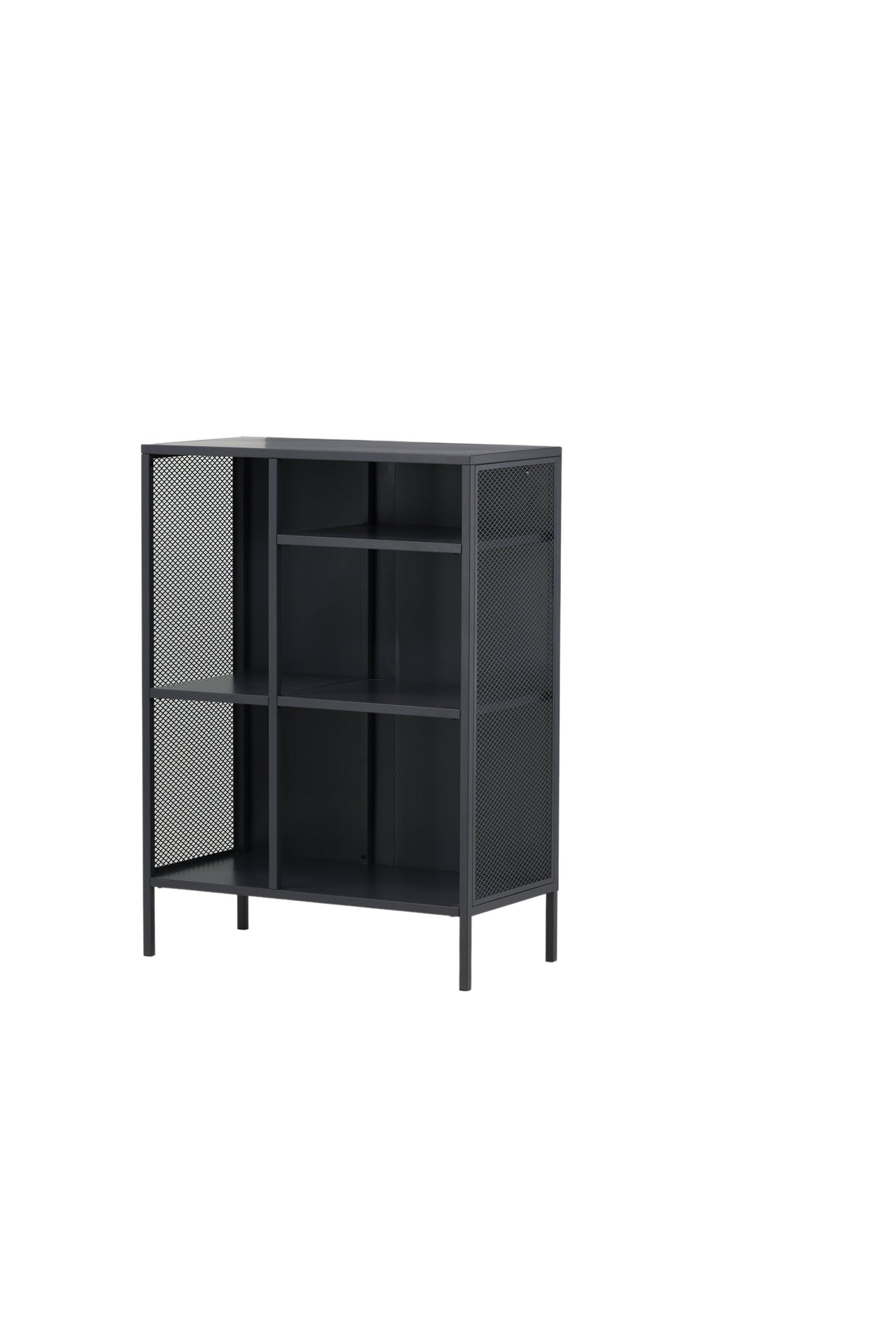 Misha Regal - grau/Stahl - Regale - ALVAHOME