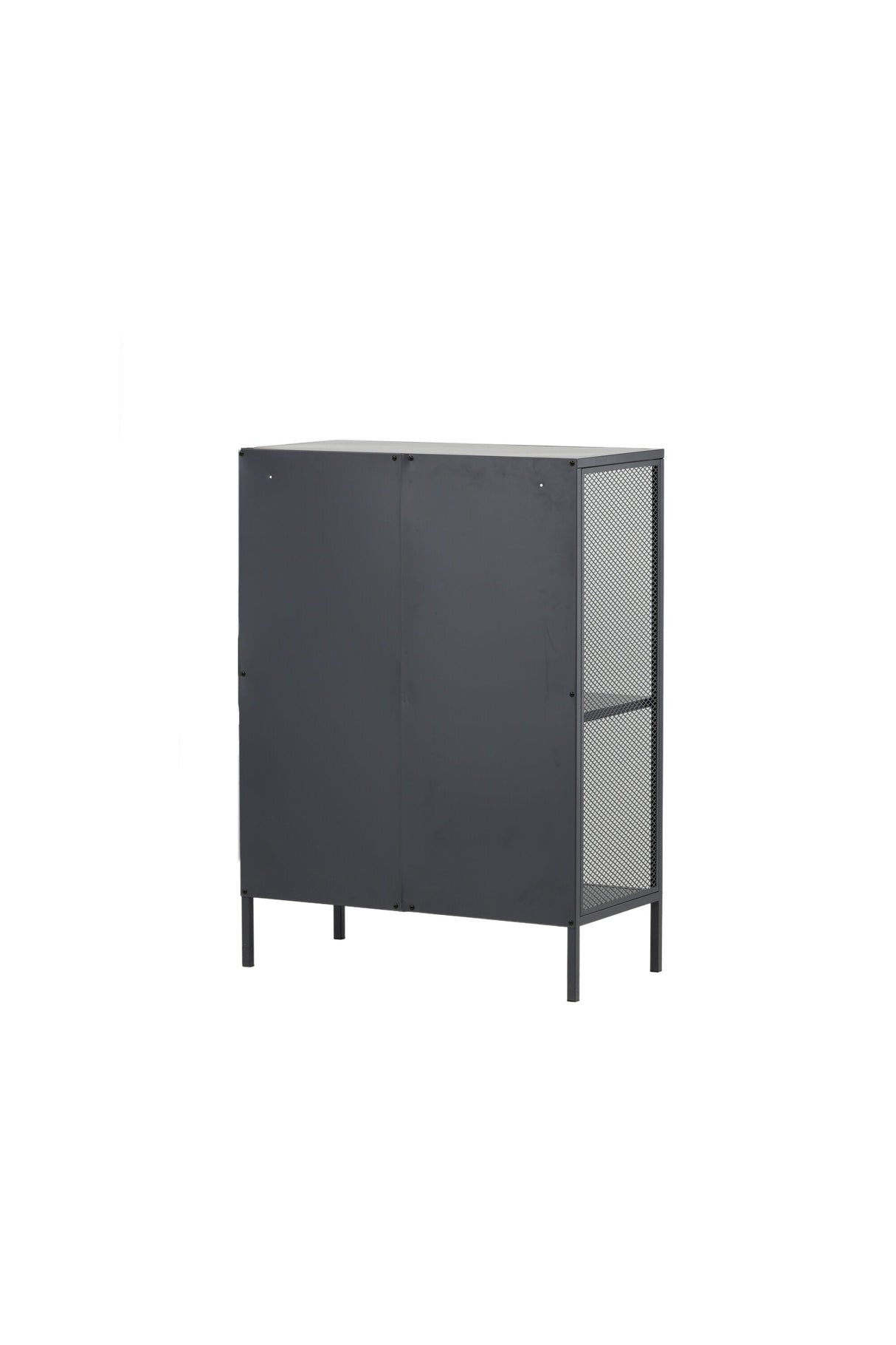 Misha Regal - grau/Stahl - Regale - ALVAHOME