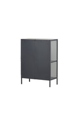 Misha Regal - grau/Stahl - Regale - ALVAHOME
