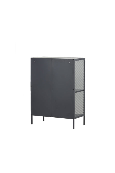 Misha Regal - grau/Stahl - Regale - ALVAHOME