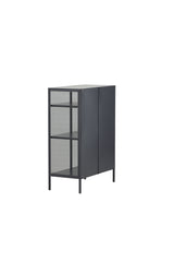 Misha Regal - grau/Stahl - Regale - ALVAHOME