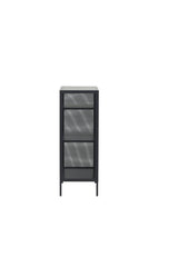 Misha Regal - grau/Stahl - Regale - ALVAHOME