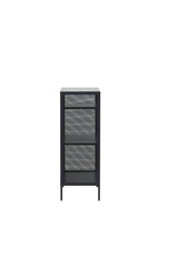 Misha Regal - grau/Stahl - Regale - ALVAHOME