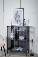 Misha Regal - grau/Stahl - Regale - ALVAHOME