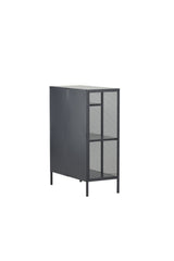Misha Regal - grau/Stahl - Regale - ALVAHOME