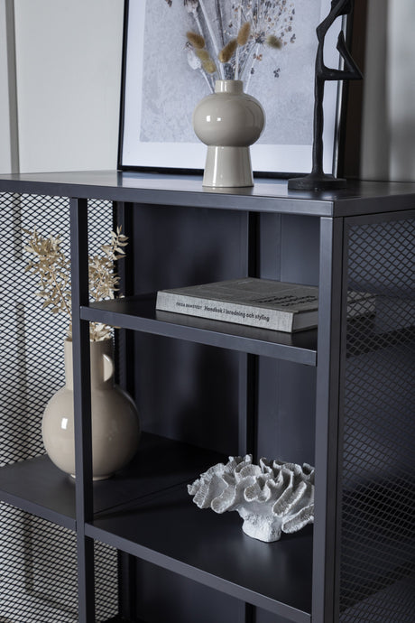 Misha Regal - grau/Stahl - Regale - ALVAHOME