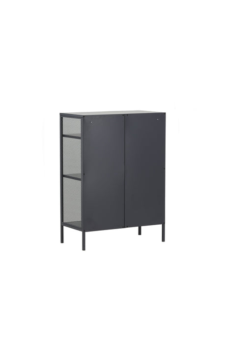 Misha Regal - grau/Stahl - Regale - ALVAHOME