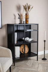 Misha Regal - schwarz/Stahl - Regale - ALVAHOME