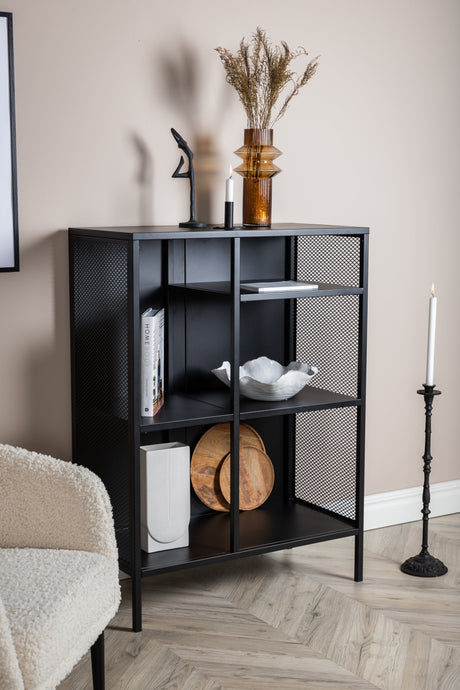 Misha Regal - schwarz/Stahl - Regale - ALVAHOME