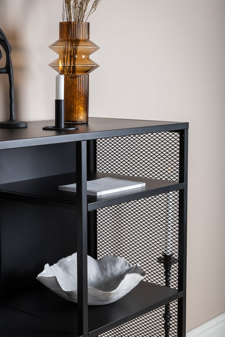 Misha Regal - schwarz/Stahl - Regale - ALVAHOME
