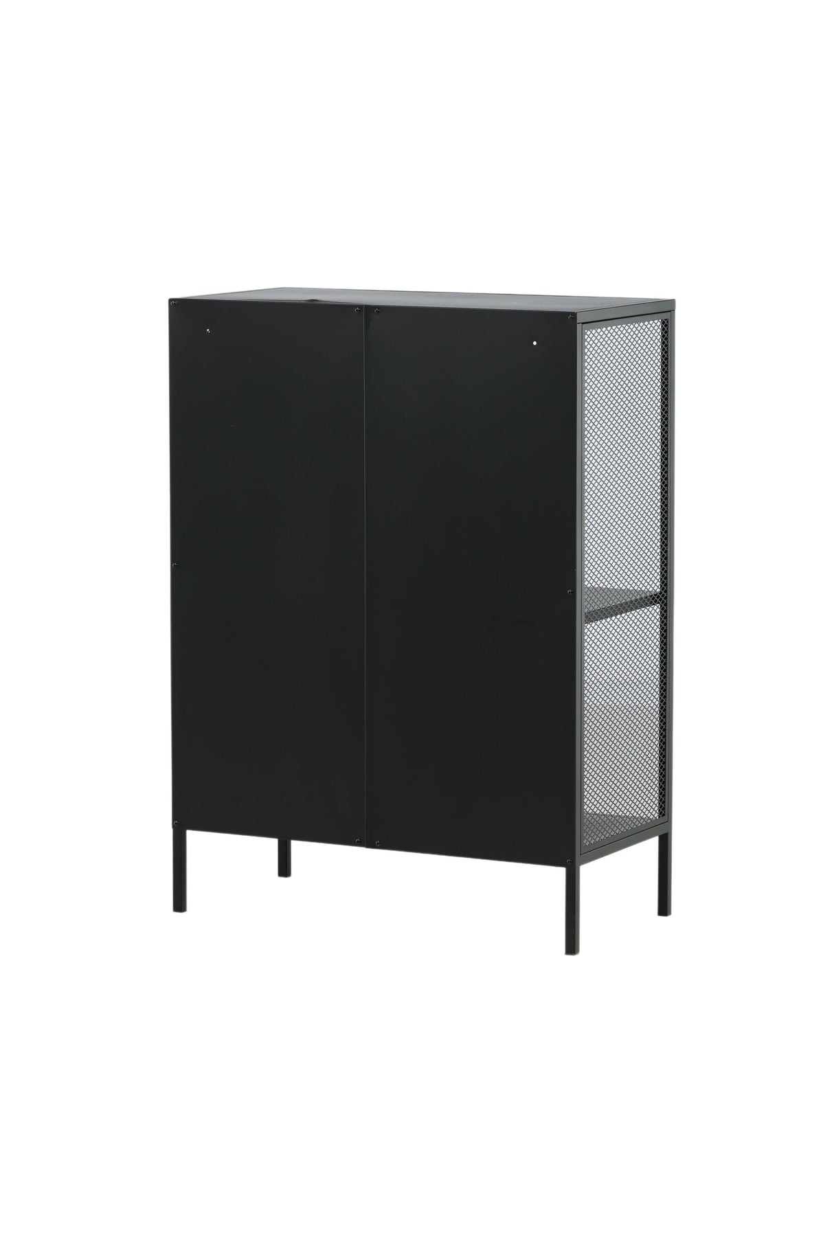 Misha Regal - schwarz/Stahl - Regale - ALVAHOME
