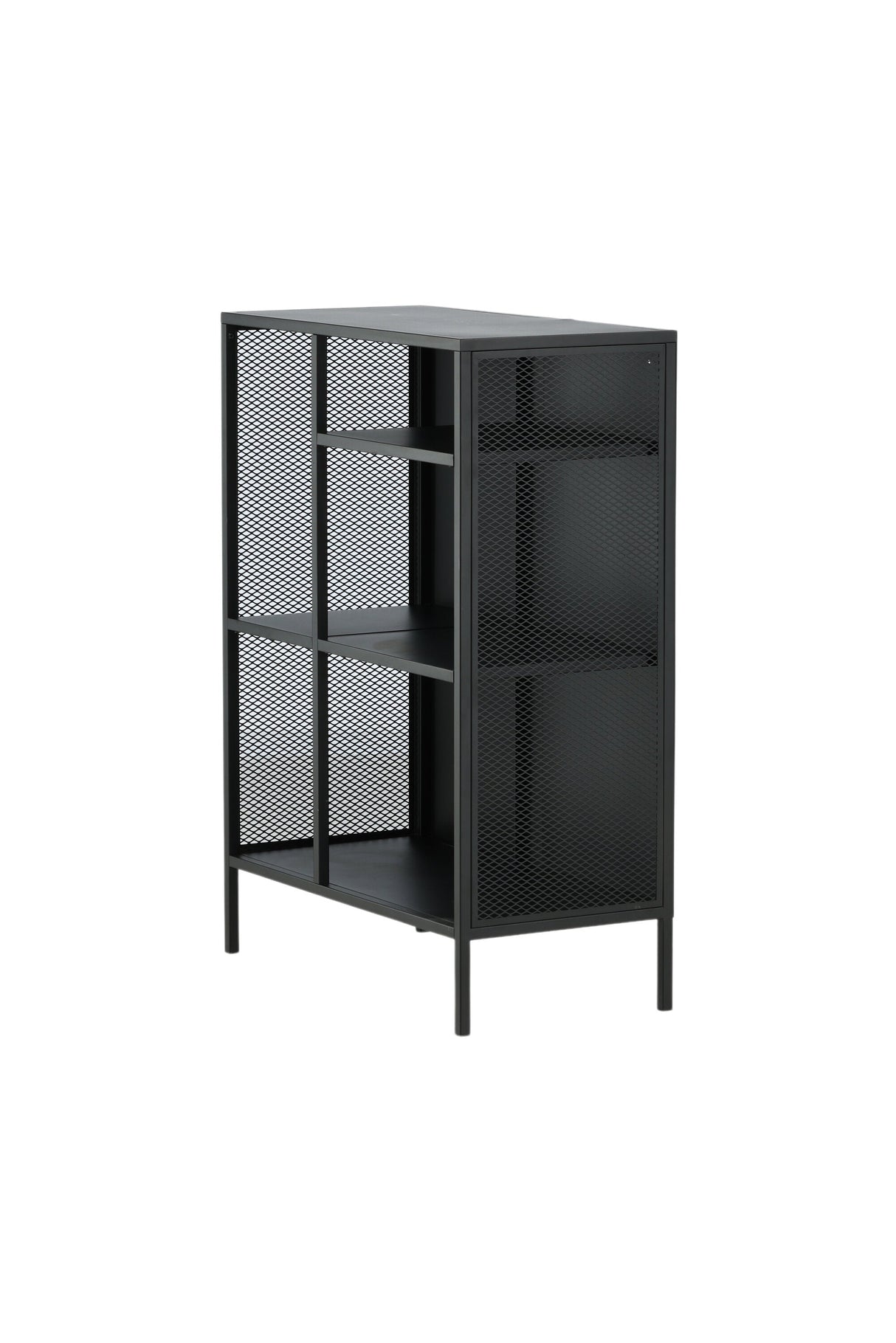 Misha Regal - schwarz/Stahl - Regale - ALVAHOME