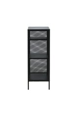 Misha Regal - schwarz/Stahl - Regale - ALVAHOME