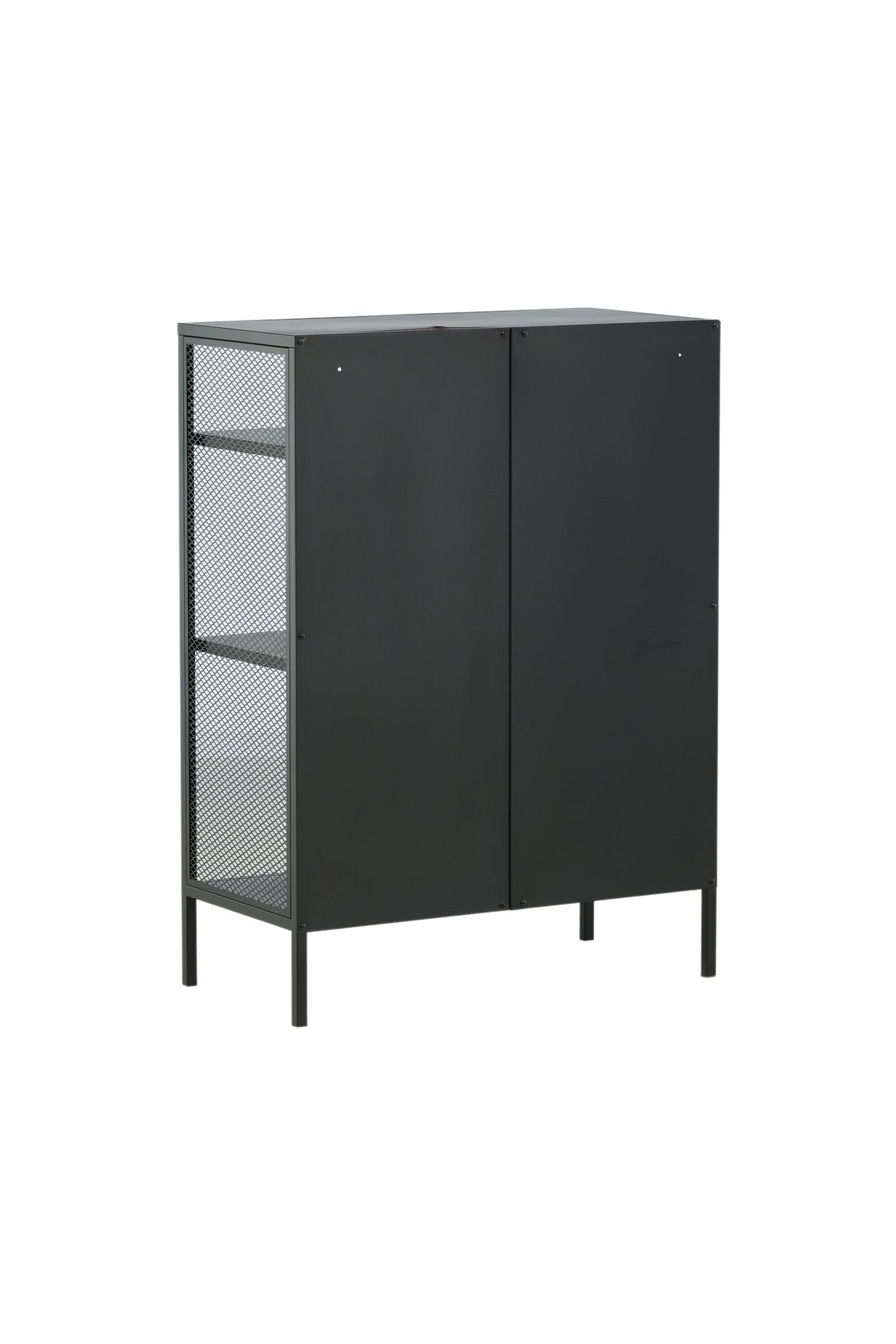 Misha Regal - schwarz/Stahl - Regale - ALVAHOME