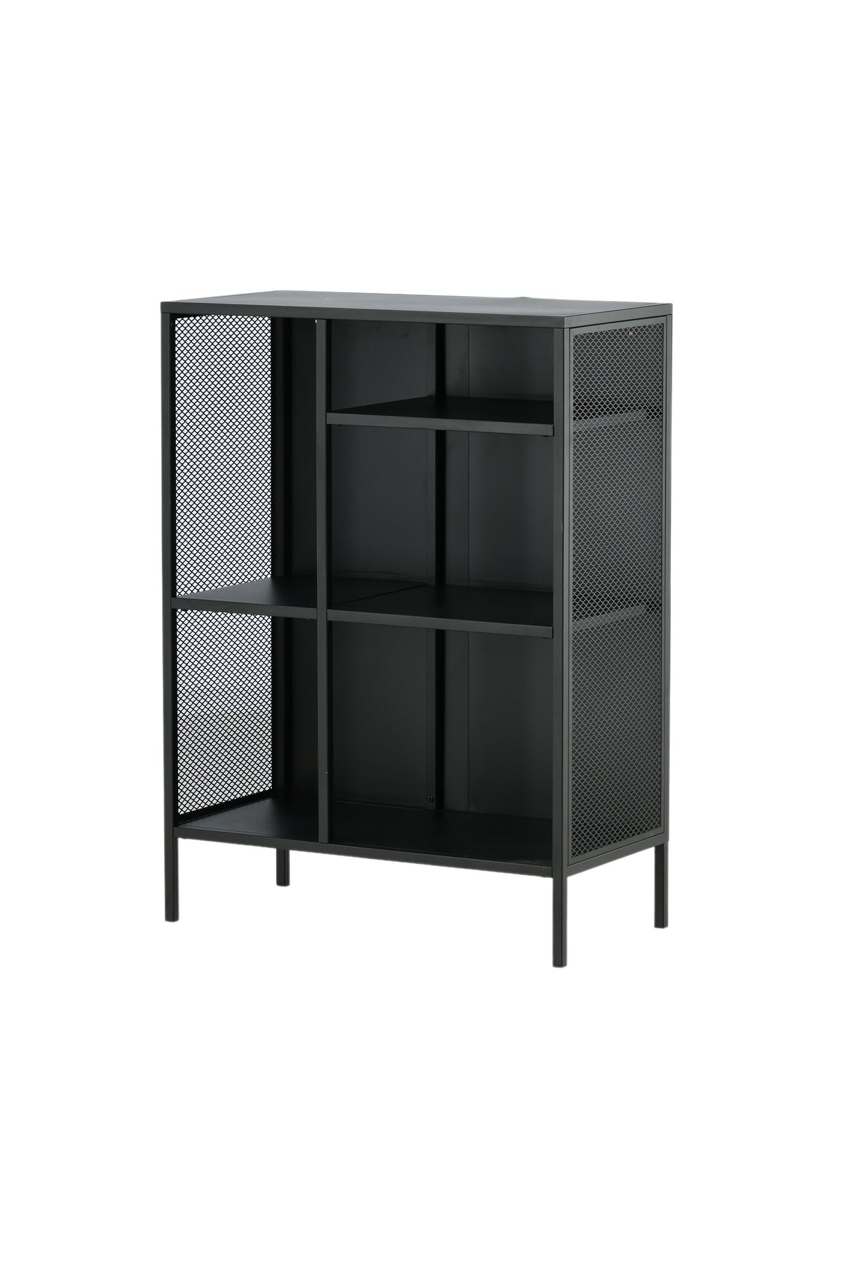 Misha Regal - schwarz/Stahl - Regale - ALVAHOME