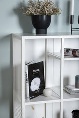 Misha Regal - weiß/Stahl - Regale - ALVAHOME
