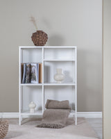 Misha Regal - weiß/Stahl - Regale - ALVAHOME
