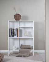 Misha Regal - weiß/Stahl - Regale - ALVAHOME