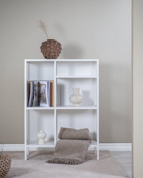 Misha Regal - weiß/Stahl - Regale - ALVAHOME
