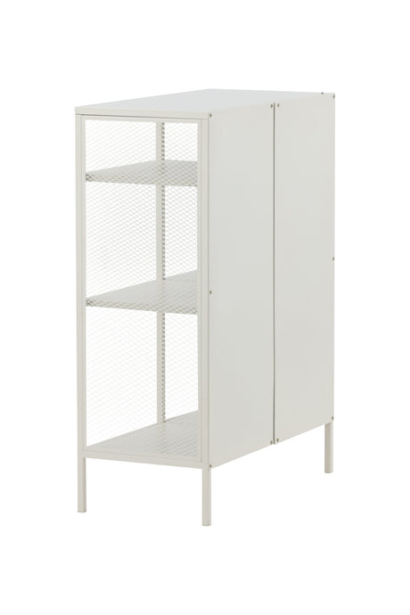 Misha Regal - weiß/Stahl - Regale - ALVAHOME