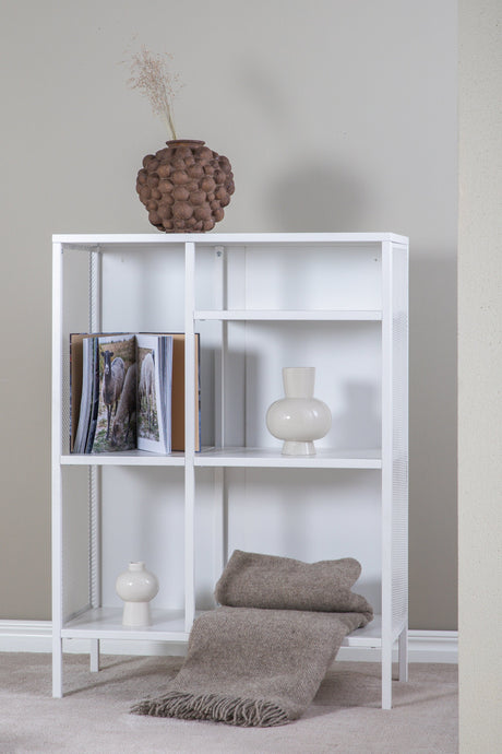 Misha Regal - weiß/Stahl - Regale - ALVAHOME