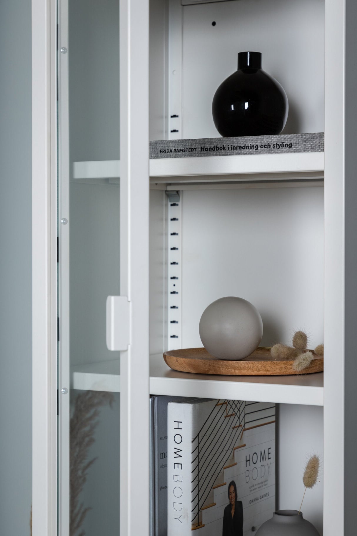 Misha Schrank - weiß/Stahl - Schränke - ALVAHOME