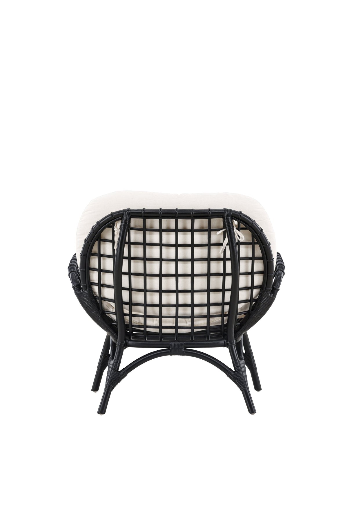 Moana Outdoor Lounge - Stuhl - schwarz/Rattan - Accent Chair - ALVAHOME
