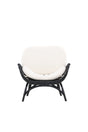 Moana Outdoor Lounge - Stuhl - schwarz/Rattan - Accent Chair - ALVAHOME