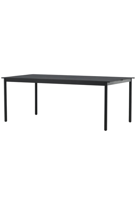 Modena Outdoor - Esstisch rechteckig - schwarz/Aluminum - Outdoor - Esstische (rechteckig) - ALVAHOME