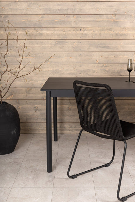 Modena Outdoor - Esstisch rechteckig - schwarz/Aluminum - Outdoor - Esstische (rechteckig) - ALVAHOME