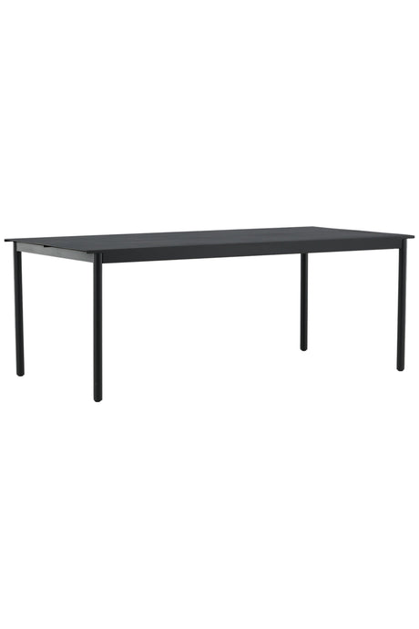 Modena Outdoor - Esstisch rechteckig - schwarz/Aluminum - Outdoor - Esstische (rechteckig) - ALVAHOME