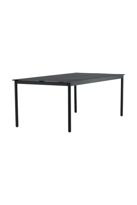Modena Outdoor - Esstisch rechteckig - schwarz/Aluminum - Outdoor - Esstische (rechteckig) - ALVAHOME