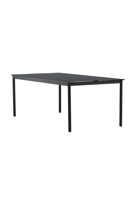 Modena Outdoor - Esstisch rechteckig - schwarz/Aluminum - Outdoor - Esstische (rechteckig) - ALVAHOME