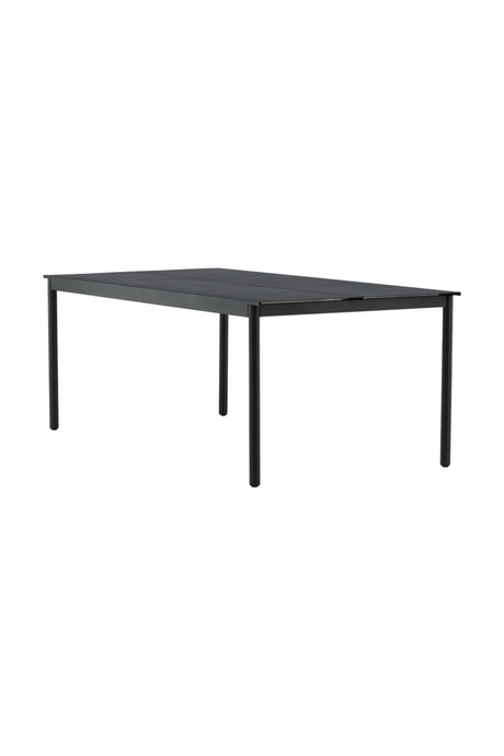 Modena Outdoor - Esstisch rechteckig - schwarz/Aluminum - Outdoor - Esstische (rechteckig) - ALVAHOME