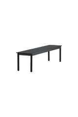 Modena Outdoor - Sitzbank - schwarz/Aluminum - Outdoor - Sitzbänke - ALVAHOME