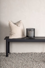 Modena Outdoor - Sitzbank - schwarz/Aluminum - Outdoor - Sitzbänke - ALVAHOME