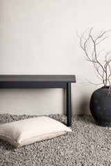 Modena Outdoor - Sitzbank - schwarz/Aluminum - Outdoor - Sitzbänke - ALVAHOME